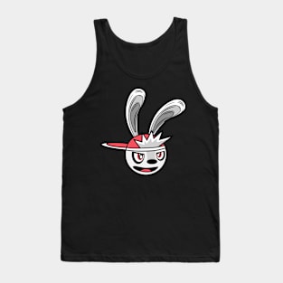 Mischievous-Smiling Jackrabbit Engarde Tank Top